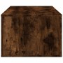 Mesa de centro madera contrachapada roble ahumado 100x50,5x35cm