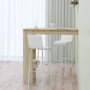 Mesa de bar de pared contrachapada roble Sonoma 102x45x103,5cm