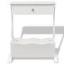 Revistero Melrose blanco