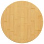 Tablero de mesa de bambú Ø50x4 cm