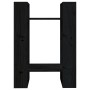 Estantería/divisor de espacios madera pino negro 41x35x57 cm