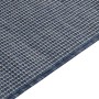 Alfombra de exterior de tejido plano azul 200x280 cm
