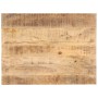 Superficie de mesa madera maciza de mango 25-27 mm 80x60 cm