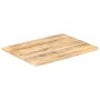 Superficie de mesa madera maciza de mango 25-27 mm 80x60 cm