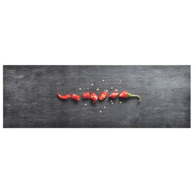 Alfombra de cocina lavable Pepper 60x300 cm