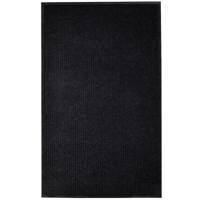 Felpudo de PVC negro 117x220 cm