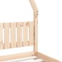 Estructura de cama para niños madera maciza de pino 80x200 cm