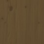 Armario de pared 2 uds madera de pino marrón miel 30x30x80 cm