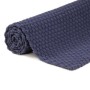 Alfombra rectangular algodón azul marino 120x180 cm