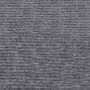 Alfombra para eventos estriada gris 1,2x20 m