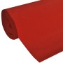 Alfombra de pasillo  roja 1 x 10 m muy densa muy densa 400 g/m²