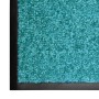 Felpudo lavable azul cian 90x150 cm