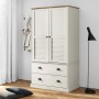 Armario VIGO madera maciza de pino blanco 90x55x176 cm