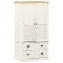 Armario VIGO madera maciza de pino blanco 90x55x176 cm