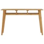 Mesa consola de madera de teca maciza 120x35x75 cm
