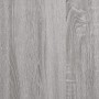 Mueble para discos madera contrachapada gris Sonoma 100x38x48cm