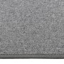 Alfombra de pasillo gris oscuro 50x250 cm