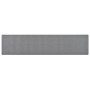 Alfombra de pasillo gris oscuro 50x250 cm