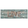 Alfombra de cocina lavable Love 60x180 cm
