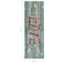 Alfombra de cocina lavable Love 60x180 cm