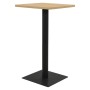 Mesa de bistró color roble 70x70x107 cm