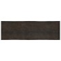 Tablero mesa madera tratada borde vivo marrón 200x60x(2-4) cm