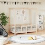 Estructura de cama para niños madera maciza de pino 70x140 cm