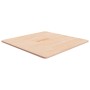 Tablero de mesa cuadrada madera de roble sin tratar 70x70x1,5cm