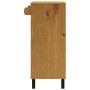 Mesa alta de bar FLAM madera maciza de pino 92x45x110 cm