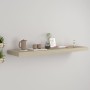 Estante flotante de pared MDF roble 90x23,5x3,8 cm