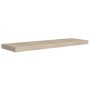 Estante flotante de pared MDF roble 90x23,5x3,8 cm