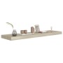 Estante flotante de pared MDF roble 90x23,5x3,8 cm