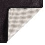 Alfombra lavable antideslizante gris antracita 190x300 cm