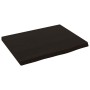 Estante de pared madera roble tratada marrón oscuro 40x30x2 cm