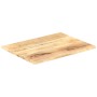 Superficie de mesa madera maciza de mango 25-27 mm 90x70 cm