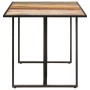 Mesa de comedor de madera maciza reciclada 160 cm