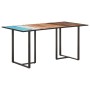 Mesa de comedor de madera maciza reciclada 160 cm