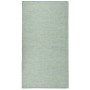 Alfombra de exterior de tejido plano turquesa 140x200 cm