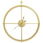 Reloj de pared de hierro dorado 52 cm