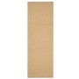 Alfombra de sisal natural 66x200 cm