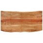 Mesa de comedor de madera maciza de acacia 180x90x76 cm