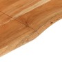Mesa de comedor de madera maciza de acacia 180x90x76 cm
