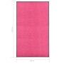 Felpudo lavable rosa 90x150 cm
