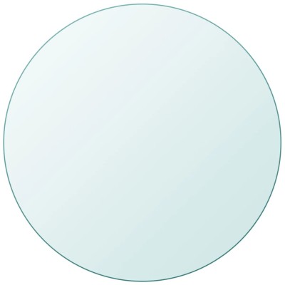 Tablero de mesa de cristal templado redondo 900 mm