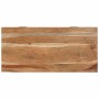 Banco zapatero madera de acacia maciza 85x40x45 cm