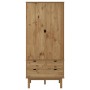 Armario OTTA madera maciza pino 76,5x53x172 cm