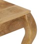 Mesa auxiliar 45x45x40 cm madera maciza de mango