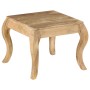 Mesa auxiliar 45x45x40 cm madera maciza de mango