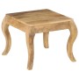 Mesa auxiliar 45x45x40 cm madera maciza de mango
