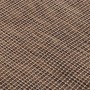 Alfombra de exterior de tejido plano marrón 200x280 cm
